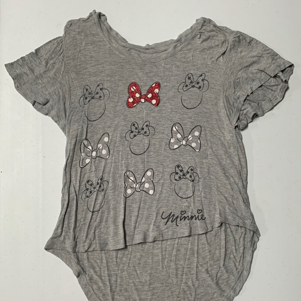 Grey Disney Minnie Mouse t-shirt